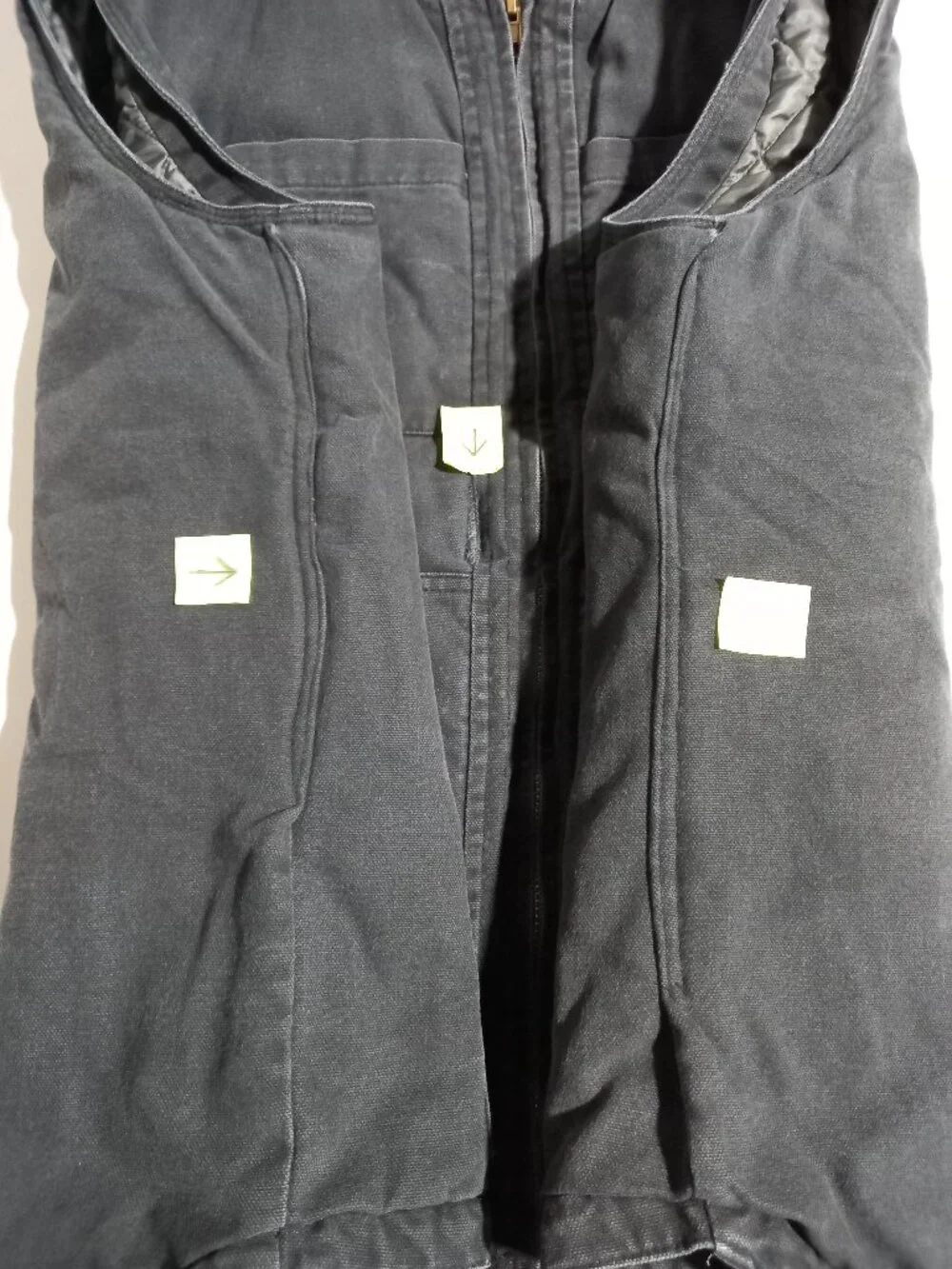 Concealed Carry Canvas Vest - Black | XL (2XL tag) - Picture 9 of 12